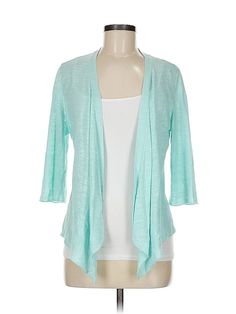 Alfani Kimono Size: Medium Tops - used. 36% Cotton, 64% Stockinette | Alfani Kimono: Teal Tops - Size Medium Teal Kimono, Teal Top, Women Handbags, Womens Tops, Size Medium, Handbags, For Women, Clothes