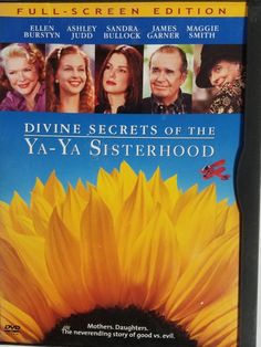 the dvd cover for divine secrets of the ya - ya sisterhood, which features three people