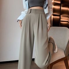 Shipping: Worldwide Express Shipping AvailableDelivery time: 🚚7-15Days Fast ShippingReturns: Fast refund,💯100% Money Back Guarantee.SPECIFICATIONSWaist Type: HIGHTop: korean fashion pants, suit pant, clothes for womenSuitable for: women, womans, lady, ladies, female, femme, girl, girls, womensStyle: High StreetStyle: simple, plain, leisure, OL, office wear, kpop, streetSize: XS/S/M/L/XL/XXL/3XLSeason: All seasonSeason: autumn, fall, winter, spring, summerPlace Of Origin: China (Mainland)Patter