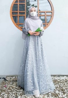 Floor-length Wedding Dress For Eid, Elegant Floor-length Wedding Dress For Eid, Elegant Eid Wedding Dress, Elegant Evening Dress For Wedding On Eid, Elegant Evening Dress For Wedding Eid, Elegant Evening Dress For Wedding And Eid, Elegant Wedding Evening Dress For Eid, Festive Maxi Mother Of The Bride Dress For Weddings, Modest Style Khimar For Wedding And Eid