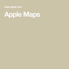 an apple map with the words apple maps written in white on top of it,