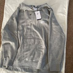 Grey Nike Hoodie Brand New With Tags. Women’s Size 3xl. Casual Athletic Heather Outerwear For Streetwear, Casual Athletic Heather Hoodie For Fall, Casual Hoodie With Adjustable Hood In Athletic Heather, Casual Athletic Heather Hoodie With Adjustable Hood, Casual Hoodie With Adjustable Hood In Heather Gray, Casual Fleece Hoodie In Athletic Heather, Casual Athletic Heather Fleece Hoodie, Casual Athletic Heather Sweatshirt With Adjustable Hood, Casual Athletic Heather Sweatshirt For Winter