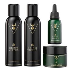 The Beard Struggle Essential Kit - Grooming Care Package for Men - Balm, Oil, Wash, Conditioner - (Gold - Odin's Virtue) >> You can get more details by clicking on the image. (This is an affiliate link) Letter D Crafts, Best Beard Oil, Oil Packaging, Beard Conditioner, Beard Wash, Branding Ideas, Silver Collection, Beard Balm