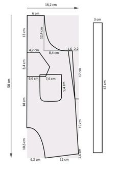 a drawing shows the width and height of an area that is divided into two sections