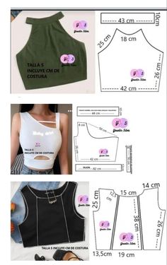 sewing instructions for a crop top