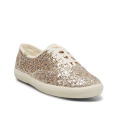 Keds-Champion Sneaker - Women's Shimmer and shine in any casual outfit with the Champion sneaker from Keds. This glittery pair features a plush softerra™ footbed to keep every step supported. Tenis Champion, Champion Sneakers, Keds Champion, Shimmer And Shine, Keds Shoes, Taylor Swift Concert, Shimmer N Shine, Canvas Sneakers, Keds