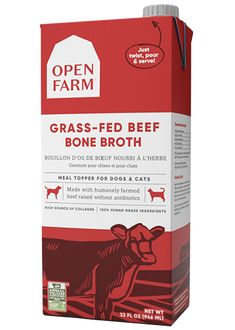 open farm grass - fed beef bone broth