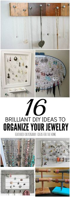 the top ten brilliant diy ideas to organize your jewelry