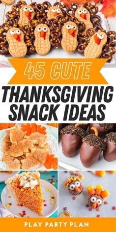 thanksgiving snack ideas for kids and adults