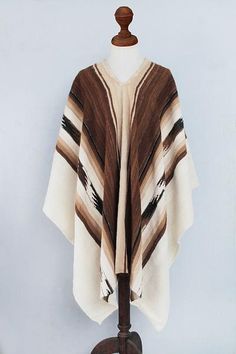 Men's Handowen Alpaca Wool Poncho - Inca Chief | NOVICA  Just came in the mail. Men In Ponchos, Handmade Bohemian Alpaca Poncho, Men’s Poncho, Fall Handwoven Alpaca Poncho, Bohemian Alpaca Poncho, Mens Poncho, Stylish Spring Outfit, Alpaca Poncho, Wool Poncho