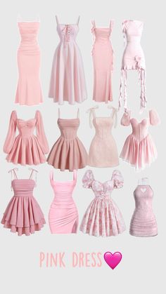 Unusual Dresses, Cute Formal Dresses, Cute Modest Outfits, Aesthetic Dress, Pink Dress Casual, Cottagecore Style