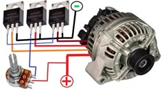 an alter wiring diagram for a new alter