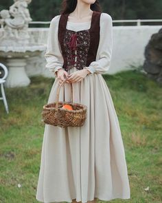 Victorian Era Dresses, Cute Profile, Flapper Dresses, Fair Outfits, 1950s Dresses, Cottagecore Outfits, Halloween This Year, Fairytale Dress