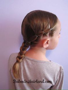 Puffy Braids, Teenage Hairstyles For School, Fun Ponytails, Girls Hairdos, Teenage Hairstyles, Girl Hair Dos, Princess Hairstyles, Nails Makeup