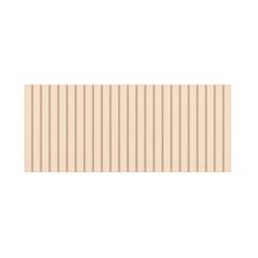 a brown and white striped paper on a white background