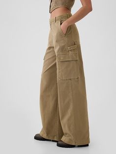 Low Rise Cargo Baggy Khakis | Gap Relaxed Fit Gap Cargo Pants, Relaxed Fit Cargo Pants With Side Pockets By Gap, Cotton Cargo Pants By Gap, Gap Cotton Cargo Pants, Gap Cotton Cargo Bottoms, Gap Cotton Pants With Side Pockets, Gap Cotton Cargo Pants With Pockets, Gap Relaxed Fit Cargo Pants With Pockets, Gap Utility Cargo Pants With Side Pockets