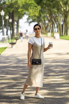 5 Ways To Style a (Crushed Silk!) Slip Dress For The Fall — Grace Byers Casual Slip Dress Outfit, Slip Dress Outfit Fall, Grace Byers, Slip Dress Layering