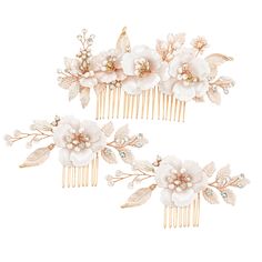 Wedding Side comb,  Hair Accessories , Gold Hair Comb Rhinestone Bridal Comb, Handmade and two pins Wedding Sides, Hair Accessories Gold, Gold Hair Comb, Side Comb, Really Short Hair, Accessories Gold, Bridal Comb, Comb Hair, Rhinestone Bridal