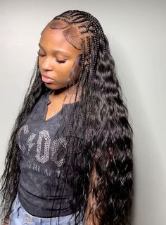 Quick Weaves With Braids, Quick Wave, Braiding Hairstyles, Lemonade Braids Hairstyles, Sleek Ponytail Hairstyles, Black Ponytail Hairstyles