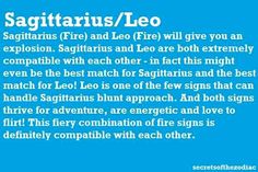 the zodiac sign sagitrats / leo is an explanamus and leo