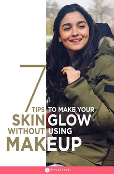 7 Tips To Make Your Skin Glow Without Using Makeup: We solemnly believe that one needs to feel beautiful and confident in their skin both with and without makeup. And to help you feel this way about yourselves, we’ve put together some tips that will boost your skin’s natural glow even when there’s no makeup on. #Makeup #BeautyTips #GlowingSkin #SkinCare #NoMakeup
#skin care routine #skincare product #bubble skincare With And Without Makeup, Skincare Remedies, Natural Mask, Natural Face Mask, Beauty Habits, Tips For Glowing Skin, Face Mask Recipe, Beauty Tips For Glowing Skin, Beauty Tips For Face