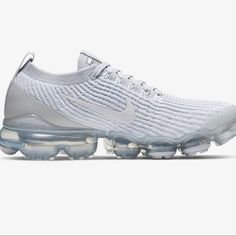 Nike Air Vapormax Flyknit 3 White. Womens Size 9 True To Nike Size. Some Light Scuffing But In Great Condition. Original Box Included Nike Air Vapormax Flyknit 3, Nike Air Vapormax Flyknit, Vapormax Flyknit, Shoes Nike Air, Air Vapormax, Nike Air Vapormax, Shoes Nike, White Nikes, Womens Shoes Sneakers