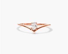 14K Rose Gold Oval Cut Diamond Pinnacle Ring. The twinkle of the diamond complements the effortless style of the band. Wear this ring to shine like a star in the sky. Star In The Sky, Shine Like A Star, Jewelry Wedding Rings, Funky Jewelry, Jewelry Rings Diamond, Oval Cut Diamond, Star Sky, Pretty Rings, House Wedding