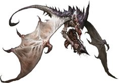 an image of a dragon attacking another creature