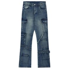 cargo jeans for men Utility Jeans, Denim Cargo Pants, Autumn Wardrobe, Adventure Style, Faded Denim, Fall Wardrobe, Cut Design