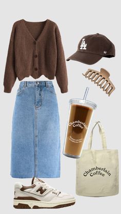 Modesty Outfits, Cute Modest Outfits, Everyday Fashion Outfits, Fall Outfit Ideas, Looks Street Style, Easy Trendy Outfits, Modest Fashion Outfits, Jeans Rock, Casual Style Outfits