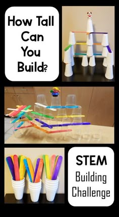 Stem Activities Elementary Building, Stem Games For Elementary, Easy Stem Activities Preschool, Steam Activities Preschool Art, Easy Prep Stem Activities Elementary, Special Needs Stem Activities, Provications For Kids, Ece Science Activities, Stem Ideas For 1st Grade