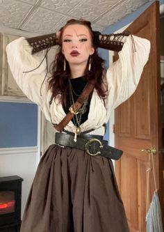 Ren Faire Outfits, Ren Faire Costume, Pirate Outfit, Fair Outfits, Fest Outfits, Mode Inspo, Fantasy Clothing, Fantasy Fashion, Festival Outfit