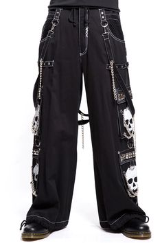 Skull Pant, Skull Pants, Pant Outfits, Hipster Grunge, Fun Pants, Pants White, D Rings, Swaggy Outfits