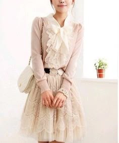 Lace Romantic Style, Mode Inspiration, Japanese Fashion, Asian Fashion, Cute Fashion