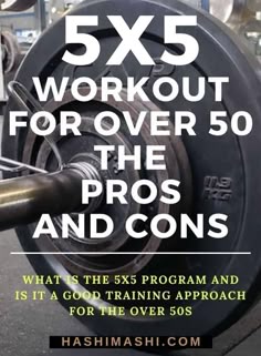 Best of Hashi Mashi Weightlifting & Fitness Blog - The 5×5 Workout for Over 50 - Learn the pros and cons you need to know about one of the most popular strength training programs. Is 5x5 a good training approach for the over 50s and how can you can modify it? 5x5 workout | 5x5 workout program | 5x5 workout program for over 50