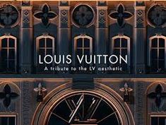 the front cover of louis vutton's book, a tribute to the lv aesthetic