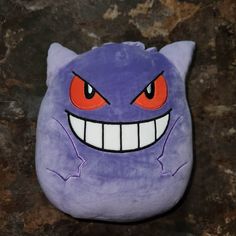 Brand New With Tags - Pokemon Gengar Squishmallow 10" Sold Out Everywhere Gengar Ios 16 Wallpaper, Squishmallows Purple, Gengar Pokemon, Pokemon Toy, Pokemon Plush, New Pokemon, Pokemon Characters, Disney Toys, 10 Inch