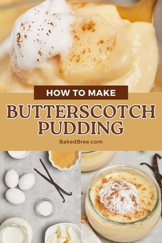 how to make butterscotch pudding