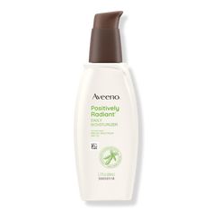 Positively Radiant Daily Face Moisturizer with SPF 30 - Aveeno | Ulta Beauty Aveeno Lotion, Aveeno Positively Radiant, Face Care Routine, Facial Moisturizers, Moisturizer With Spf, Daily Moisturizer, Ulta Beauty, Face Care, Oil Free