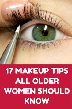 17 Makeup Tips All Older Women Should Know About (Slideshow) Maquillage Pin Up, Make Up Ideas, Makeup Tricks