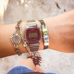 Casio Vintage, Nail Jewelry, Dope Jewelry, Funky Jewelry, Jewelry Lookbook, Stacked Jewelry, Jewelry Inspo, Dream Jewelry, Pretty Jewellery