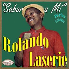 the cover art for roberto laserre's album, featuring a smiling man in red