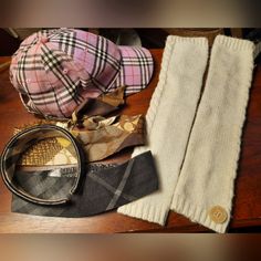 Burberry Headbands And Hat/Including Coach Headband And Uggs Cream White Arm Warmers. All Gently And Hardly Used. Burberry Pink Plaid Hat Burberry Blue Plaid Headband Burberry Black Quilted Headband Coach Headband Ugg Cream White Arm Warmers Serious Buyers Only. Pm Me Any Questions, Offers, Or Separate Items You Would Like To Purchase. I Make Deals Happen. Coach Headband, Quilted Headband, White Arm Warmers, Burberry Headband, Burberry Pink, Plaid Hat, Plaid Headband, Plaid Hats, Burberry Black