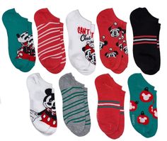 DISNEY Ladies CHRISTMAS 9 Pair Of Low Show Socks ‘CAN’T WAIT TIL CHRISTMAS’ - Novelty Socks And Slippers Disney Christmas Socks, Tea Towel Gift, Disney Dogs, Pj Shorts, July Birthday, Primitives By Kathy, Crazy Socks, Novelty Socks, Crazy Dog