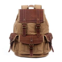 Vintage charm combined with rustic elegance defines the Turtle Ridge crossbody messenger bag. Bring your essentials to school, on a hike, commuting, and more. With two side pockets and a button pocket on the back, you�ll be able to access items quickly. The 100% genuine leather flap covering the main closure not only provides protection from the environment and theft, but it also elevates the design. Crafted with 100% cotton canvas makes the bag durable.Included: 1 Key Ring StrapFeatures: Comfor Lab Ideas, Crossbody Messenger Bag, Canvas Backpack, Laptop Pocket, Mountain Backpack, Online Bags, Laptop Backpack, Weekend Getaways, Laptop Sleeves