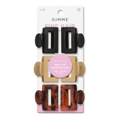 Fine Hair Claw Clip - GIMME beauty | Ulta Beauty Half Up Hair, Hair Claws & Clips, Hair Claw, Half Up, Twist, Hair Styles