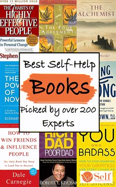 the best self - help books picked by over 20 expert's are on sale