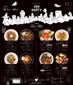 a poster with different types of food on it