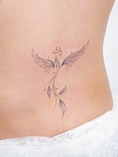 45 Beautiful Cute Tiny Tattoos For Women - Tattoo Pro Phoenix Tiny Tattoo, Strength Feminine Tattoo, Phoenix Small Tattoo For Women, Behind The Ear Phoenix Tattoo, Pheonix Tattoo Tiny, Womens Phoenix Tattoo, Pretty Phoenix Tattoo, Love Nature Tattoo, Mother Of 6 Tattoo Ideas