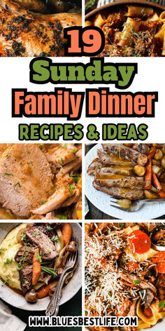 A collection of family dinner recipes. Comforting Dinner Recipes, Sunday Family Dinner, Family Dinner Menu, Great Dinner Recipes, Sunday Dinners, Sunday Dinner Recipes, Dinner Plans, Healthy Family Dinners, Supper Ideas